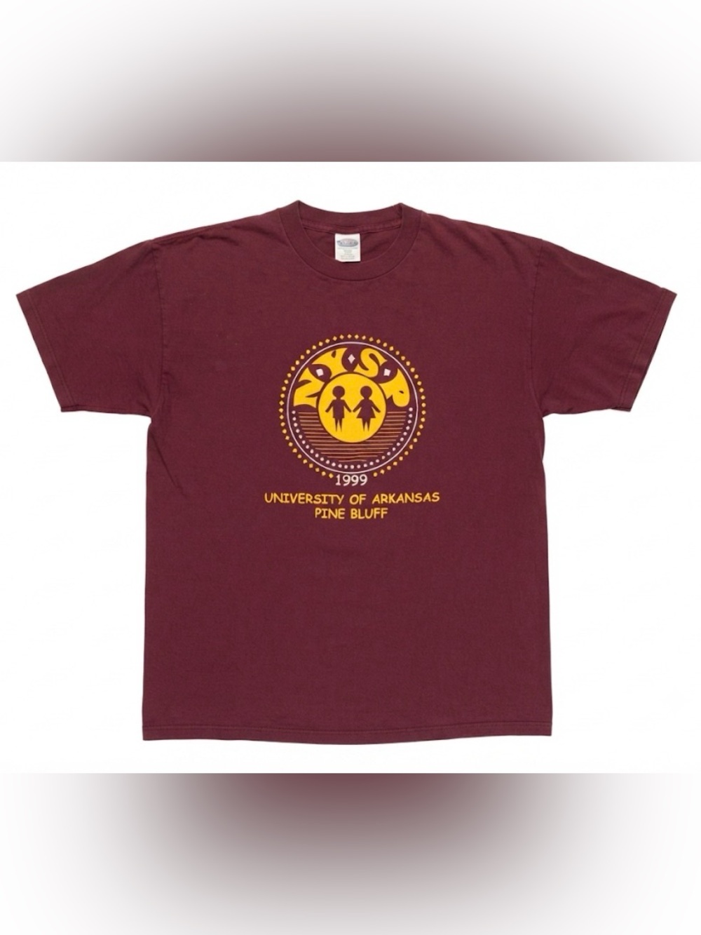 Vintage 90s University of Arkansas Pine Bluff NYSP Graphic T-Shirt XXL USA Made